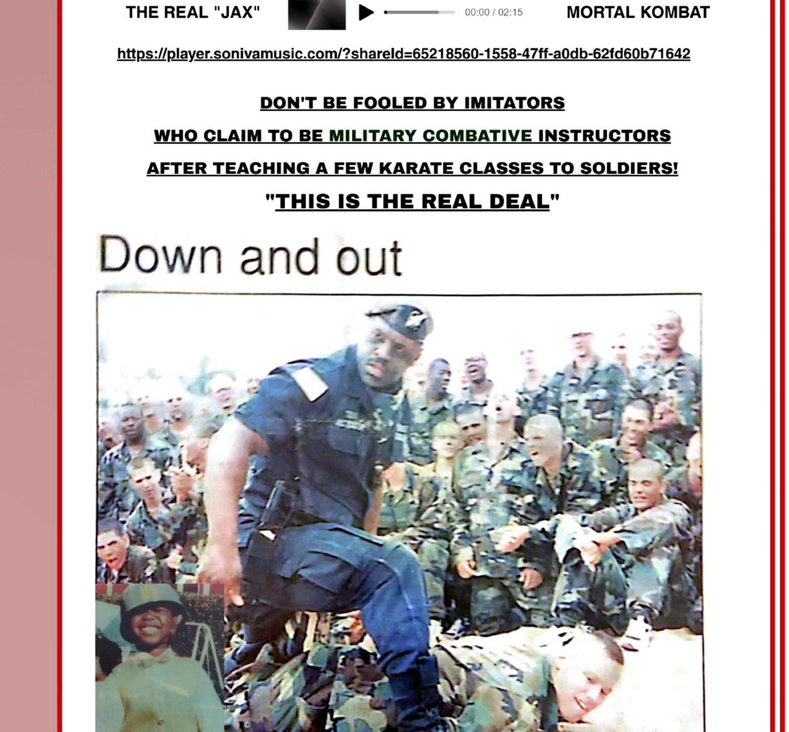CQC Training - Down and Out