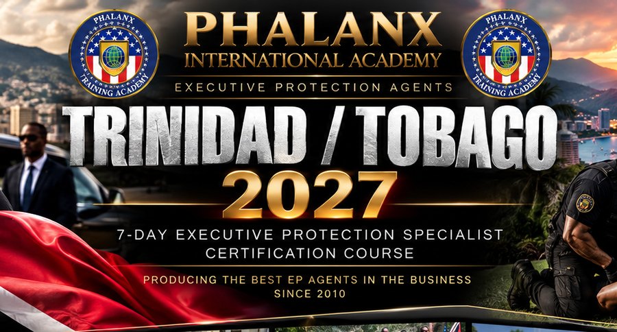 Trinidad / Tobago 2027 — Phalanx International Academy EP Specialist Certification Course