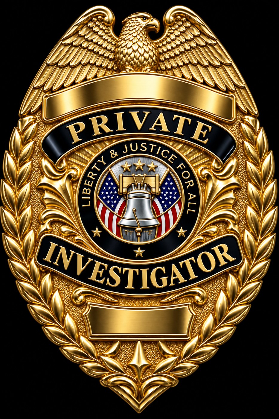 Private Investigator Badge — Phalanx Training Academy